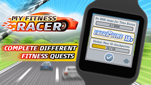 【免費賽車遊戲App】My Fitness Racer-APP點子