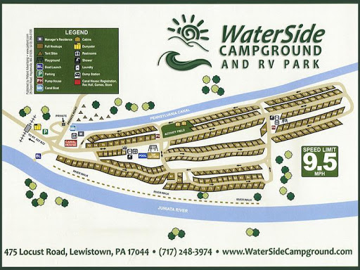 Waterside RV Park and Campground - Lewistown, Pennsylvania