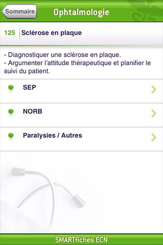 SMARTfiches Ophtalmologie Screen 3