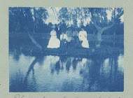 Familieportret op eiland