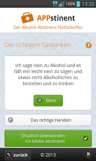 【免費醫療App】APPstinent - Alkohol Abstinenz-APP點子