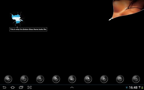 Broken Glass - FN Theme Screenshots 1