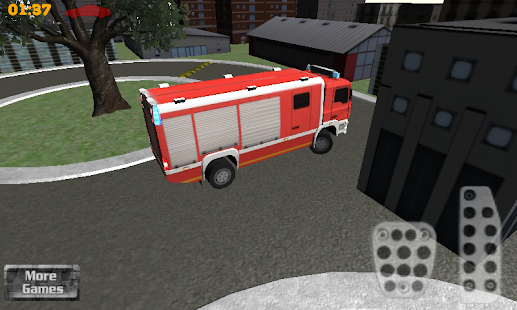 3D Firefighter Parking