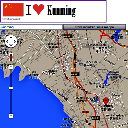 Kunming map