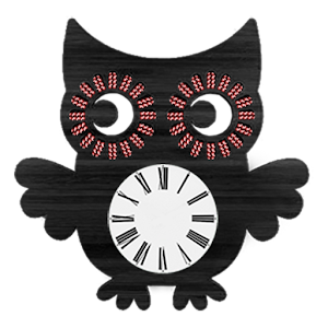 Owl Clock Widget