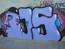 Snail Man Graffiti