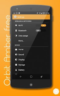 How to download Orbit Amber Theme - CM11/PA lastet apk for android