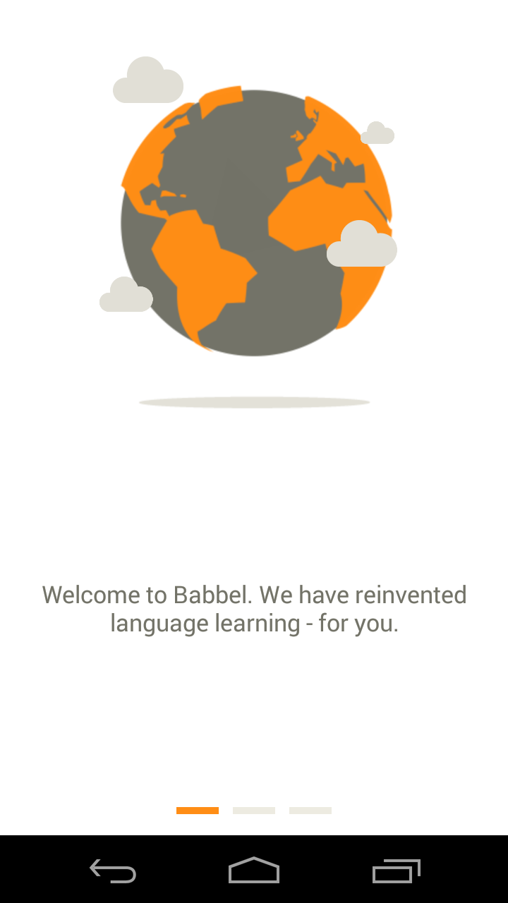 Learn Italian with Babbel Screen 2
