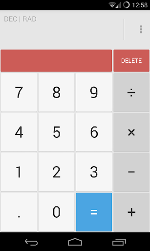 Calculator Light Theme