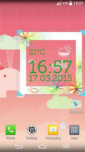 download Bunga Digital Jam Cuaca free