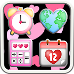 Pinky Heart Icon Apk