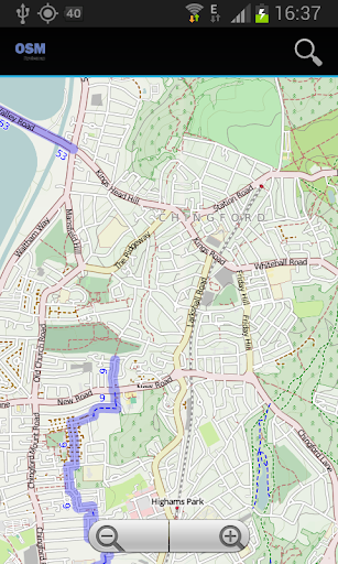 OpenCycleMap Viewer