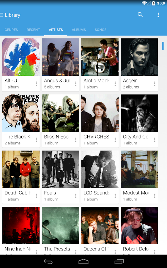 Shuttle Music Player - screenshot
