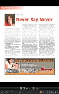 Home Education Magazine - screenshot thumbnail