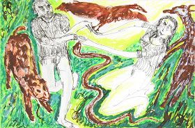 frank waaldijk, eve & adam dancing with the animals