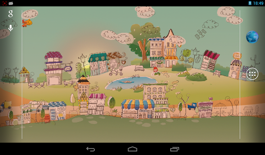 download Hand-Drawn City Wallpaper PRO free