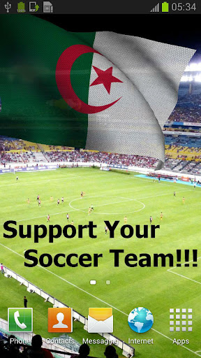 3D Algeria Flag LWP +