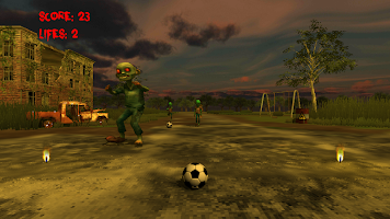 Flick Football Zombie APK 屏幕截图图片 #17