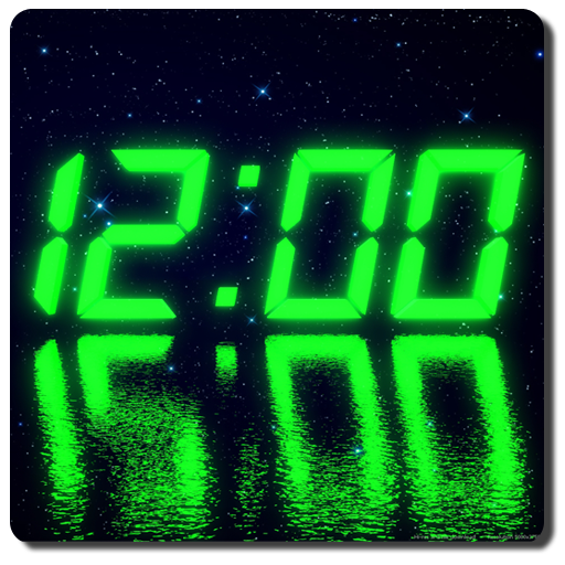 LED clock widget LOGO-APP點子