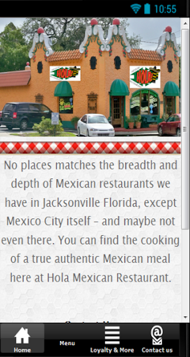 HOLA MEXICAN RESTAURANT