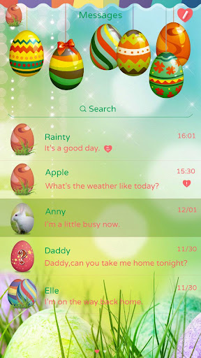 免費下載個人化APP|GO SMS PRO EASTER EGGS THEME app開箱文|APP開箱王