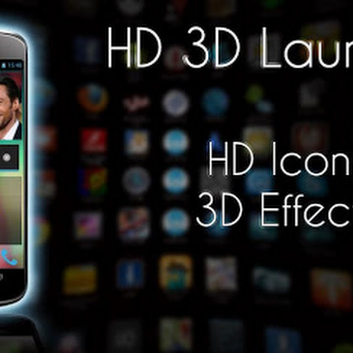 HD 3D Launcher PRO v1.1.7  Full Apk