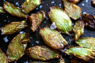 Pan-Fried Broccoli Stems