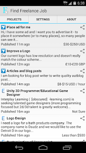 Find Freelance Job Screenshots 0