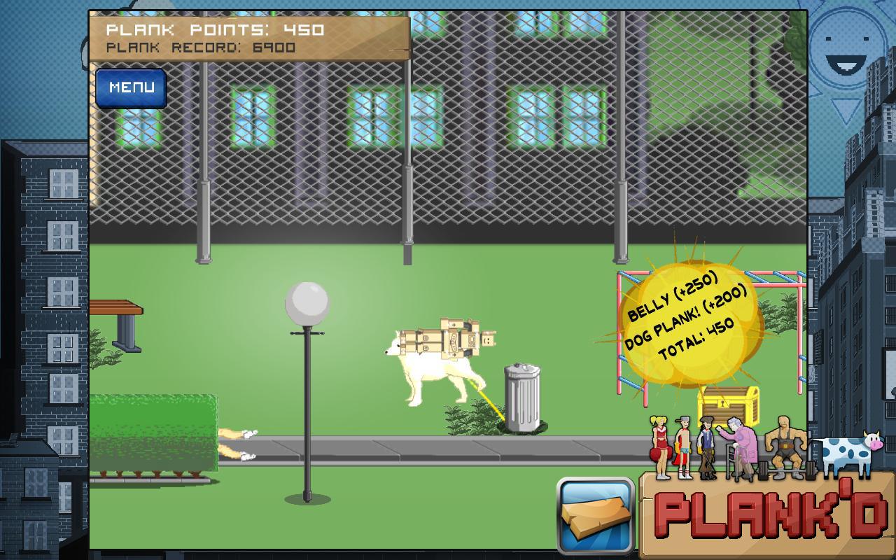    PLANK'D- screenshot  