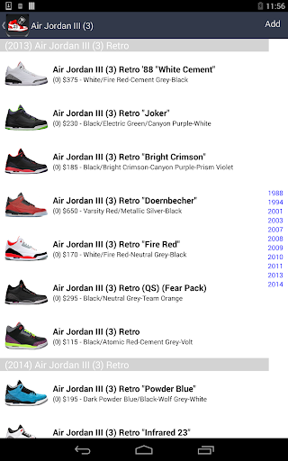 SPG: Sneaker Price Guide