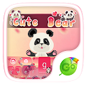 Cute Bear GO Keyboard Theme 3.86 APK Télécharger