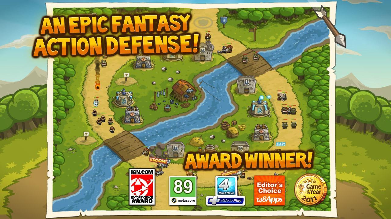 Kingdom Rush - στιγμιότυπο οθόνης Kingdom Rush - στιγμιότυπο οθόνης