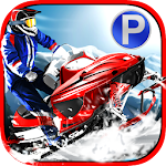 3D Snowmobile Parking & Racing Apk