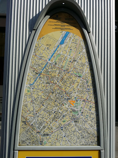 Brussels Tourist Map