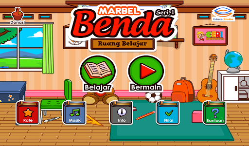 【免費教育App】Marbel Belajar Benda (Ruangan)-APP點子