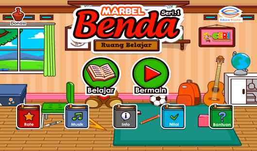 Marbel Belajar Benda (Ruangan) Screenshots 0