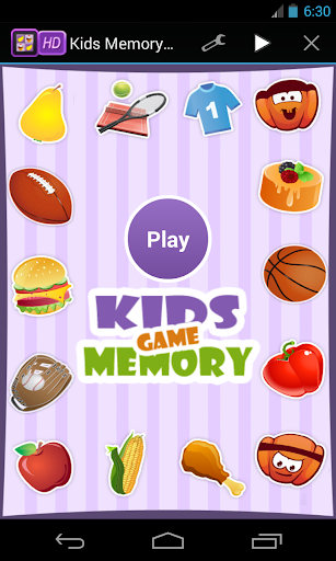 Kids Memory Game