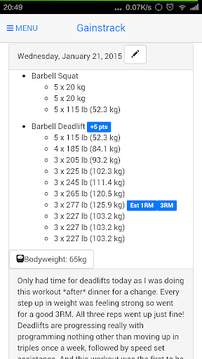 Gainstrack - Workout Tracker