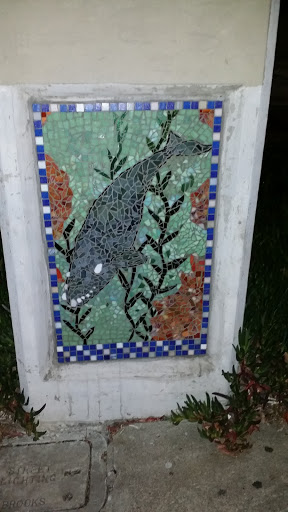 Angry Fish Mosaic