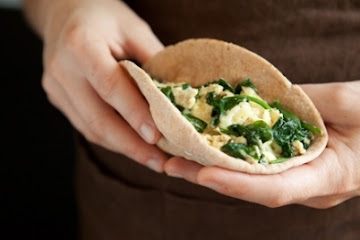 A Better Breakfast Pita Pocket