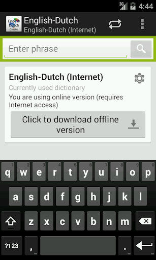 English-Dutch Dictionary