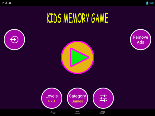 【免費解謎App】Kids Fun Memory Game-APP點子