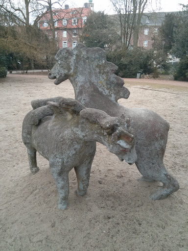 Pferde Im Park