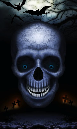 Laughing Skull Live Wallpaper