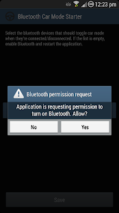 Lastest Bluetooth Car Mode Starter APK