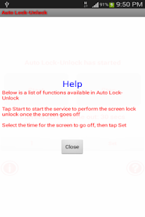 Auto Lock-Unlock Ad - náhled