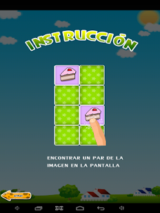 Kids memory food-spanish Screenshots 2