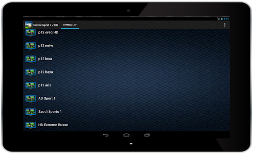 Chaine sportive en direct - screenshot thumbnail