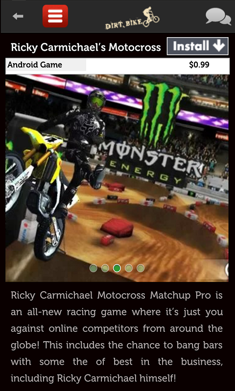 Dirt Bike Games Screen 3