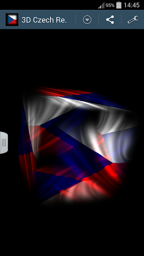 3D Czech Republic Flag LWP